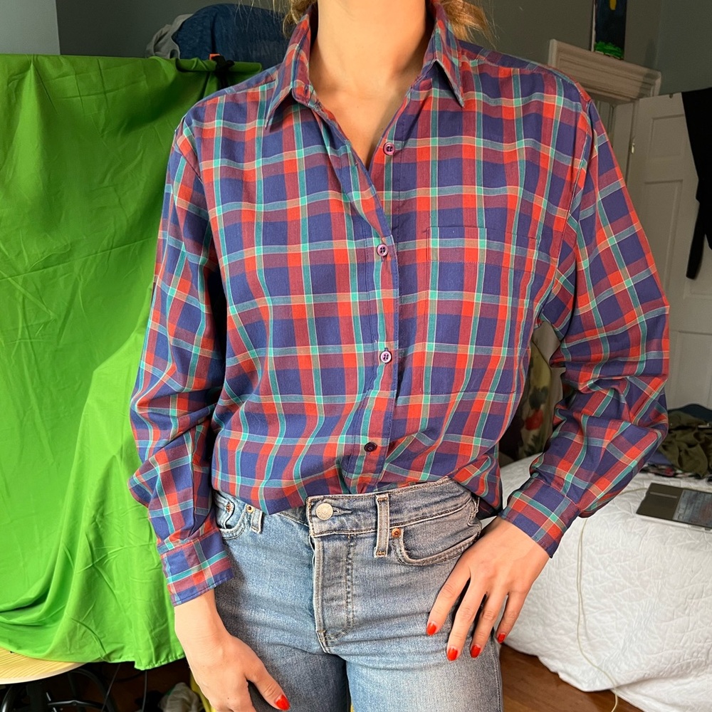 Vintage Diane von Furstenberg button down